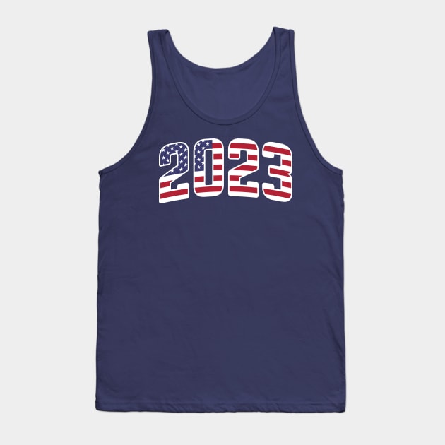 2023 Patriotic Arched Version v2 Tank Top by Emma